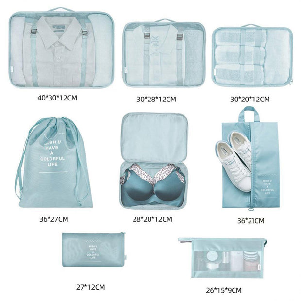 8-piece Set Luggage Divider Bag by Lorada